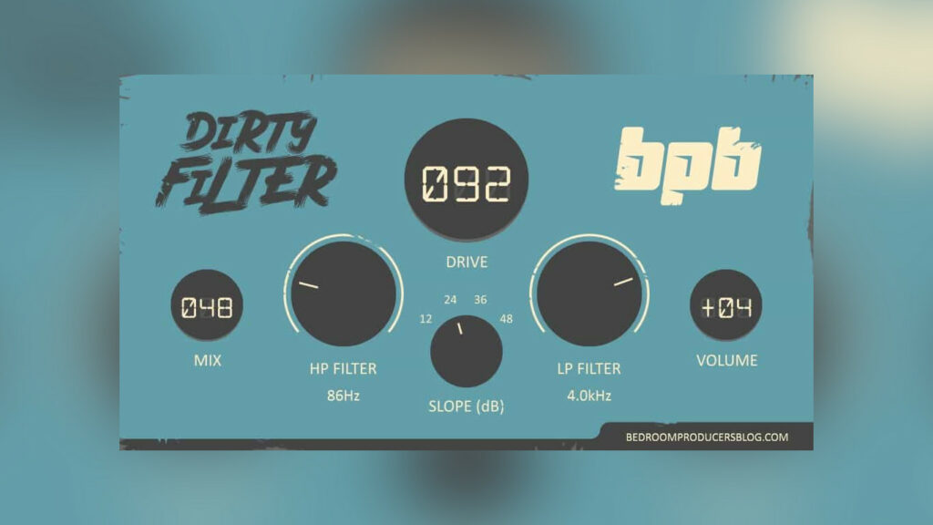 BPB Dirty Filter - бесплатный VST-фильтр дисторшн