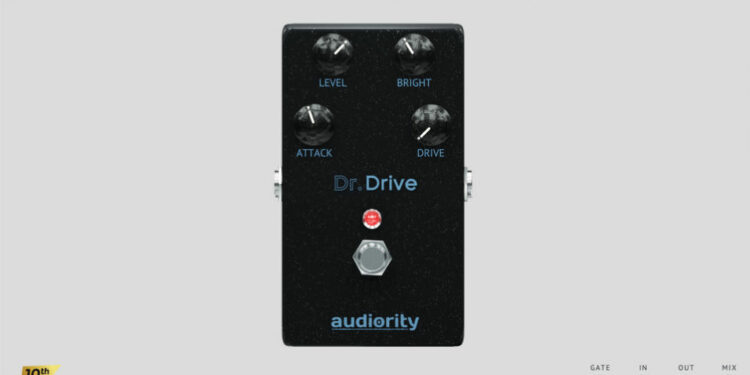 Audiority Dr Drive — бесплатная виртуальная копия педали овердрайва Horizon Devices Precision Drive
