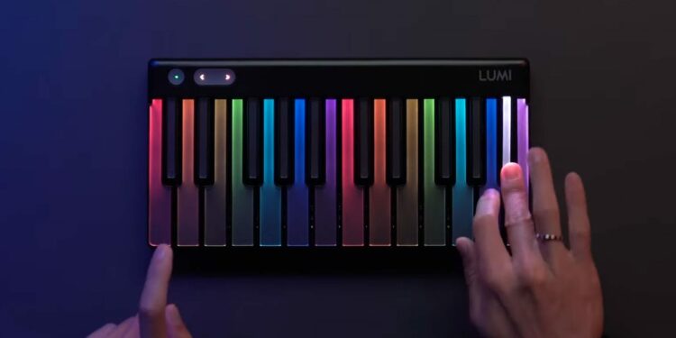 ROLI LUMI Keys Studio Edition — первая в мире образовательная 4D MIDI-клавиатура