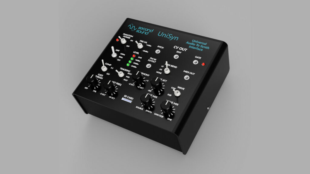 Модуль Second Sound UniSyn позволит управлять синтезаторами через любые монофонические звуки