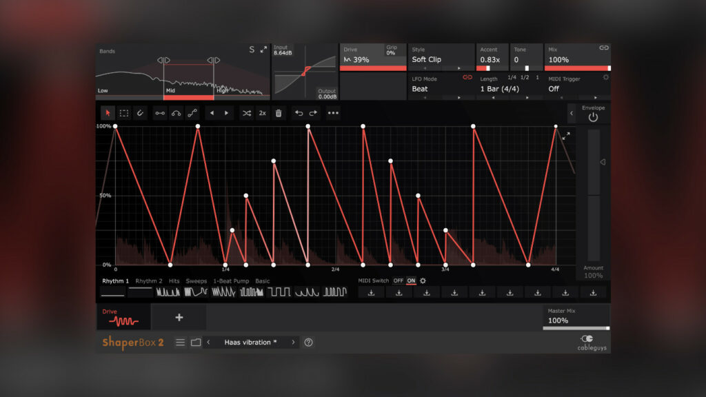 VST-дисторшн Cableguys DriveShaper можно скачать бесплатно