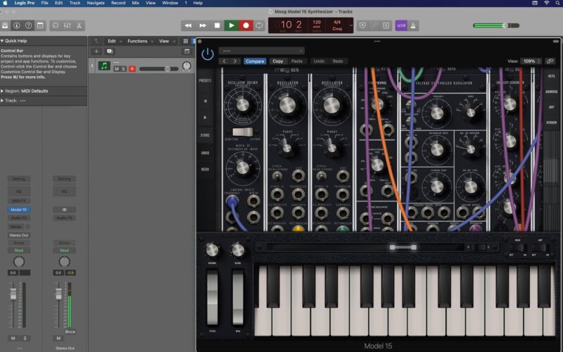 Как синхронизировать moog 37 с компьютером