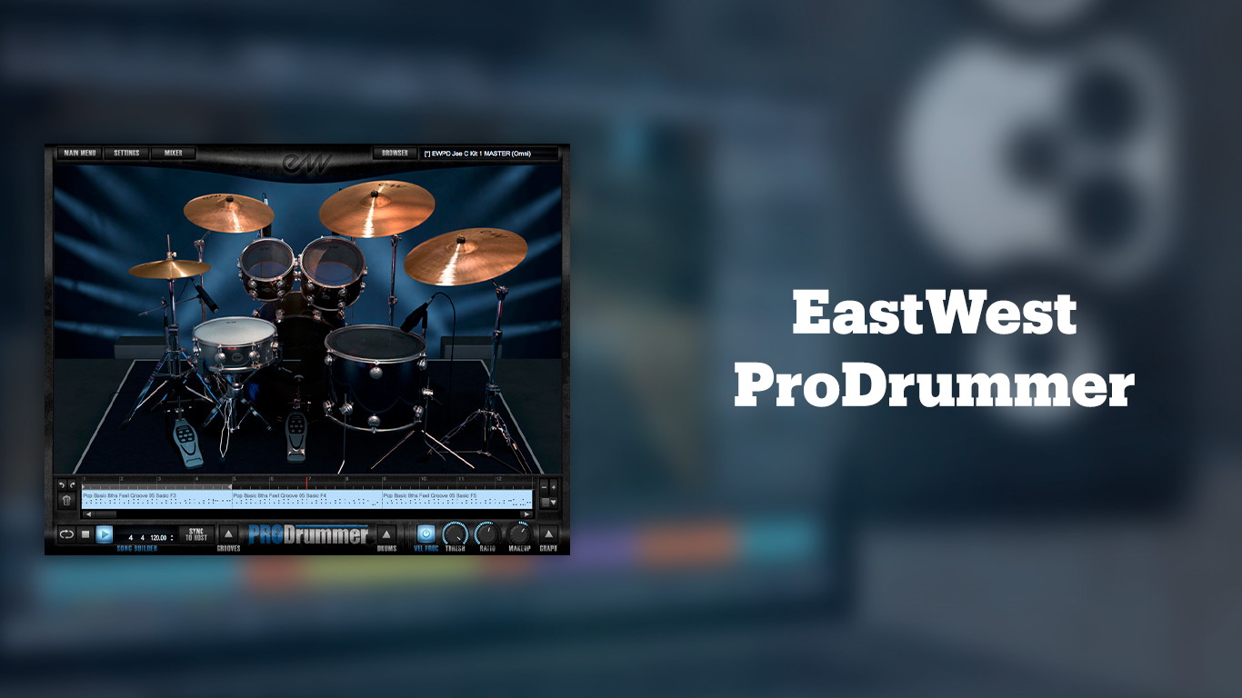 VST-барабаны EastWest ProDrummer Vol 1-2