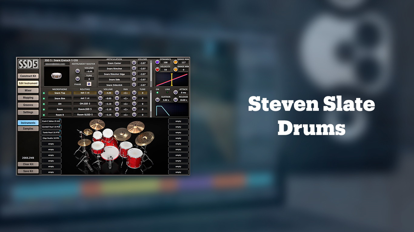 Лучшие VST-барабаны Steven Slate Drums 5