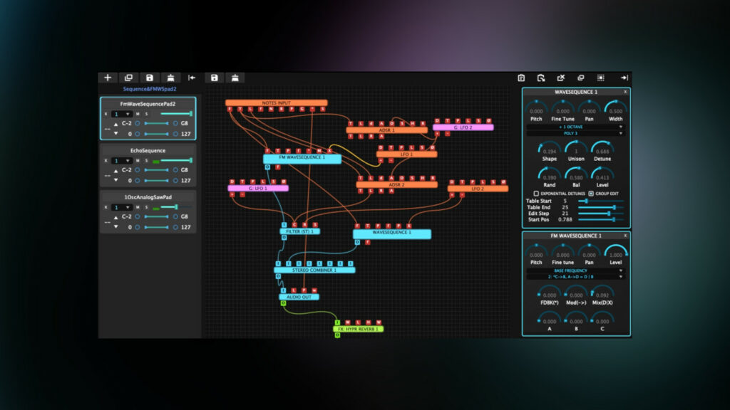 Tracktion Waveshaperer Hyperion