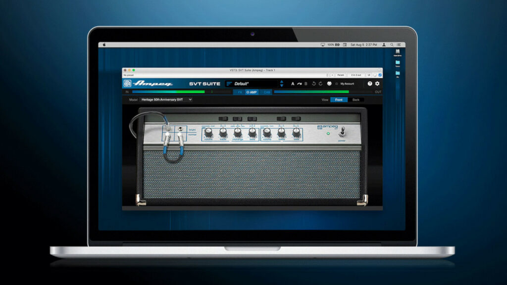 Ampeg SVT Suite первый эмулятор басовых кабинетов от Ampeg