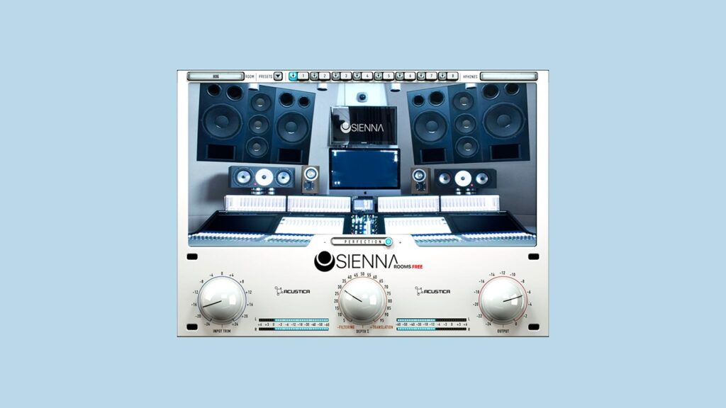 Acustica Audio Sienna Free бесплатный плагин для сведения в наушниках