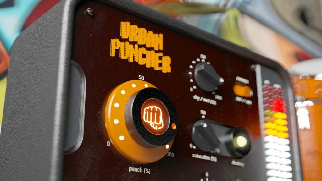 United Plugins Urban Puncher плагин для обработки ударных и придания дополнительного панча