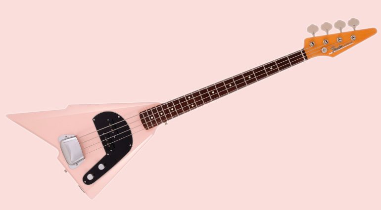 Fender Katana Bass Hama Okamoto Shell Pink