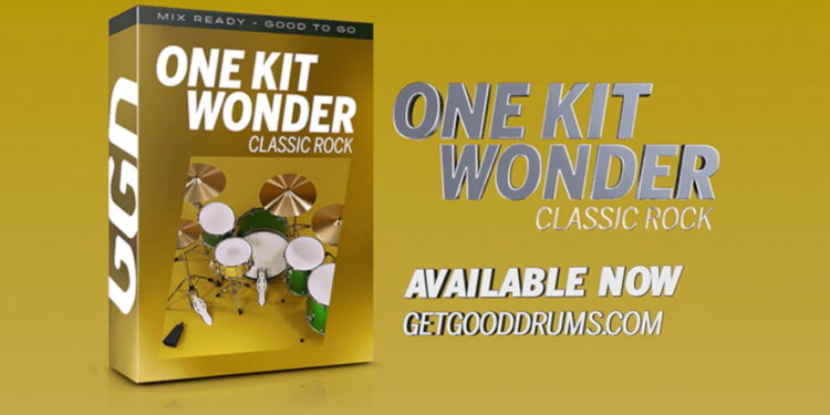 GetGood Drums One Kit Wonder Classic Rock VST-барабаны для классического рока