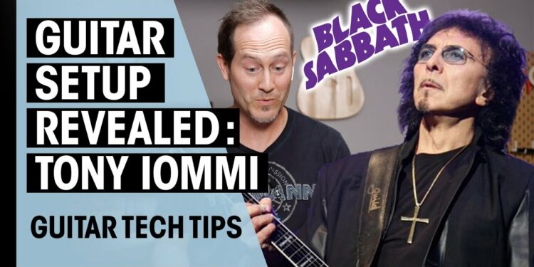 Гитарный техник Тони Айомми рассказал об особенностях настройки электрогитары музыканта