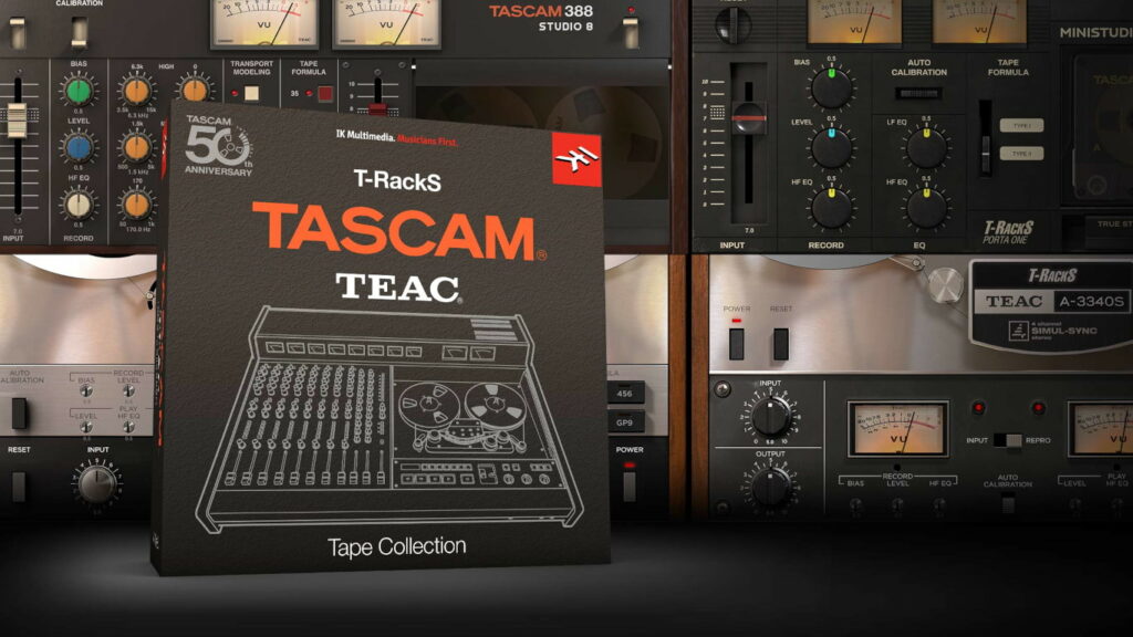 IK Multimedia T-RackS Tascam Tape Collection