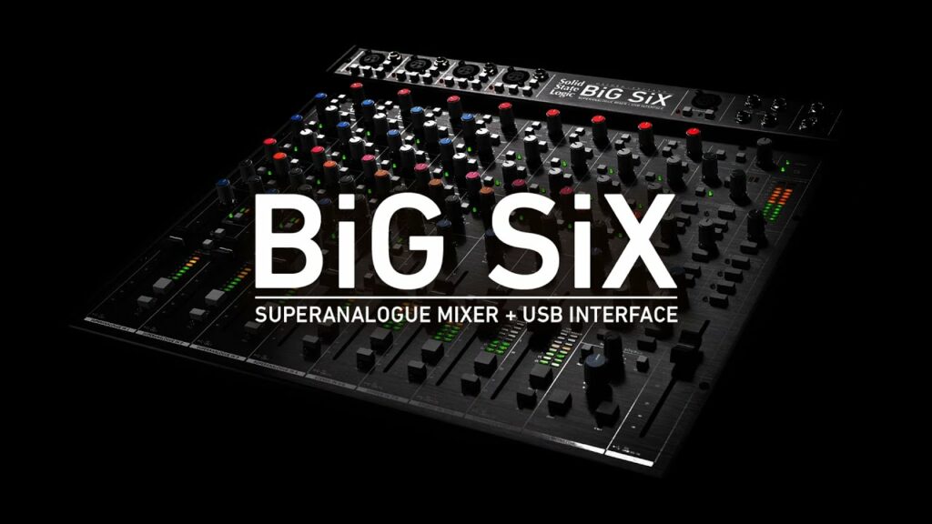 SSL Big SiX гибридный студийный аналоговый микшер и аудиоинтерфейс