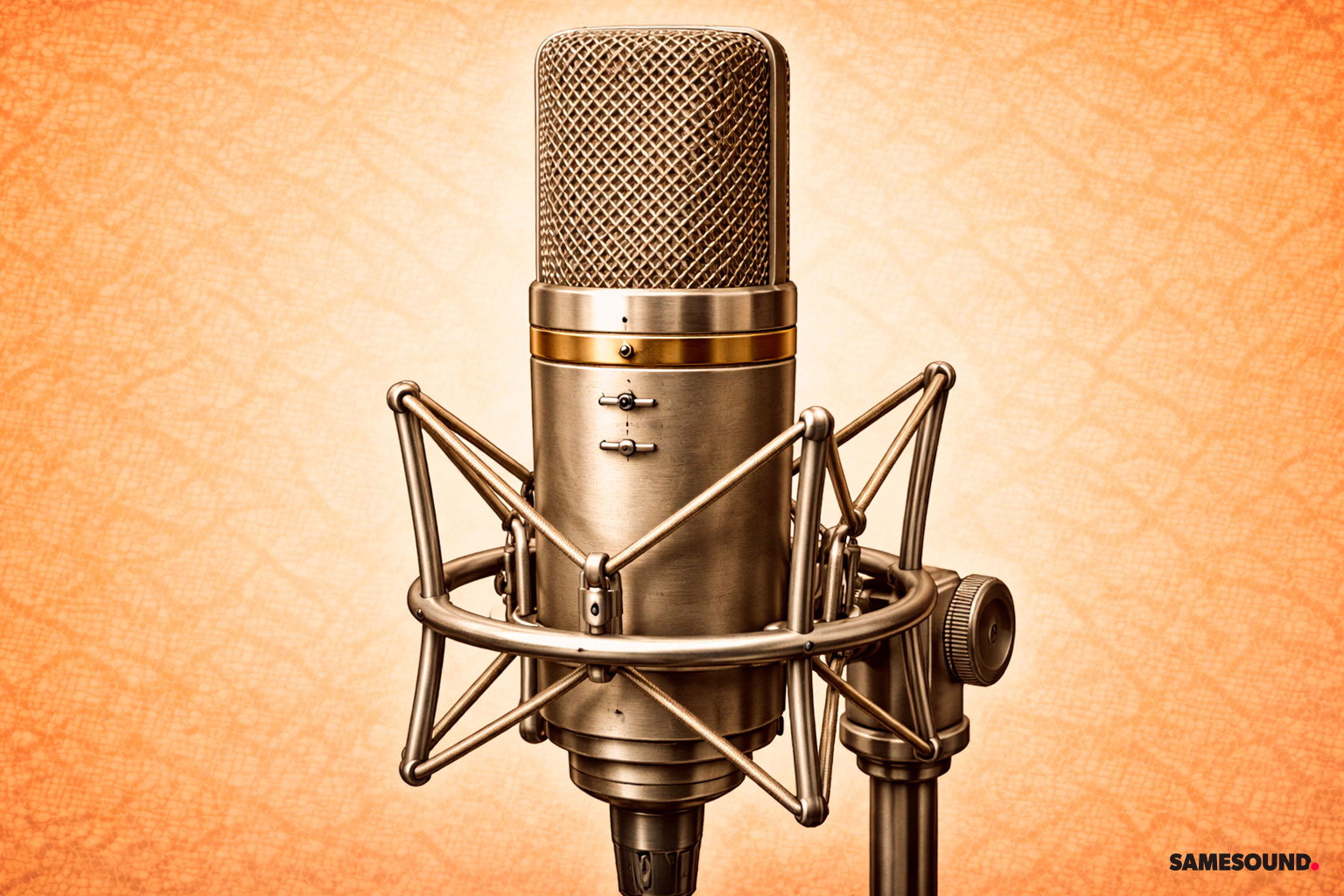 Конденсаторный микрофон для студийной записи: высокая детализация, требуется питание 48 В