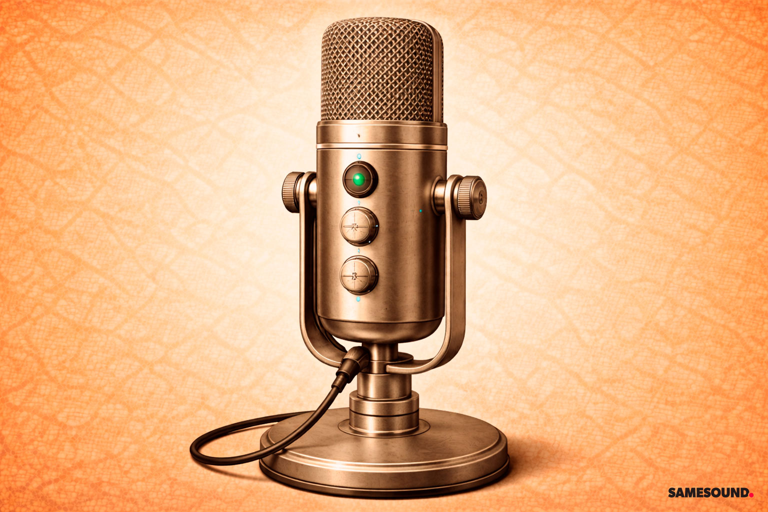 USB-микрофон с встроенным предусилителем и АЦП для подкастов, стриминга и созвонов