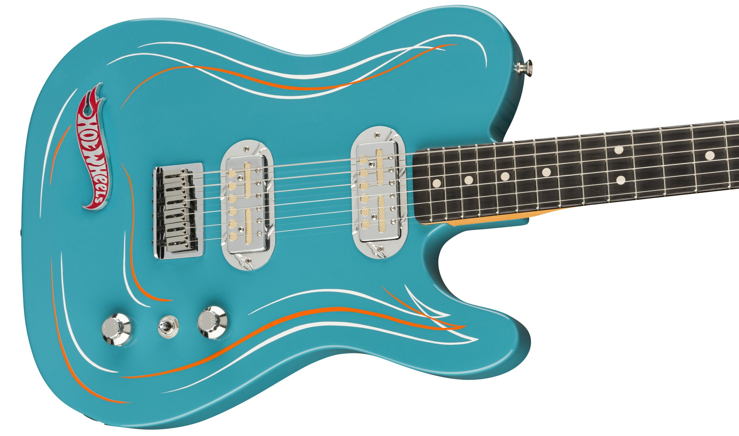 Hot Wheels Fast-Bed Hauler Tele, Taos Turquoise (Masterbuilt by Ron Thorn)