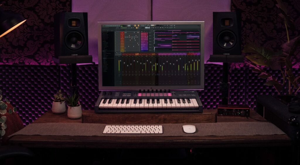 Novation FLkey линейка MIDI-клавиатур для FL Studio