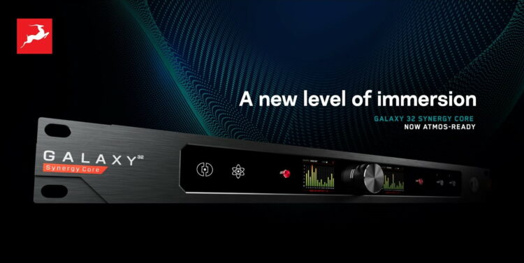 Antelope Audio Galaxy 32 SC поддержка Atmos, многоканального звука и пространственного аудио