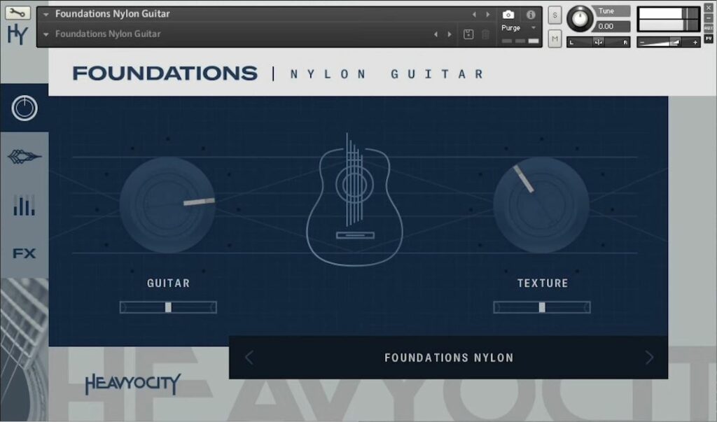 Бесплатная библиотека классической гитары Heavyocity Foundations Nylon Guitar