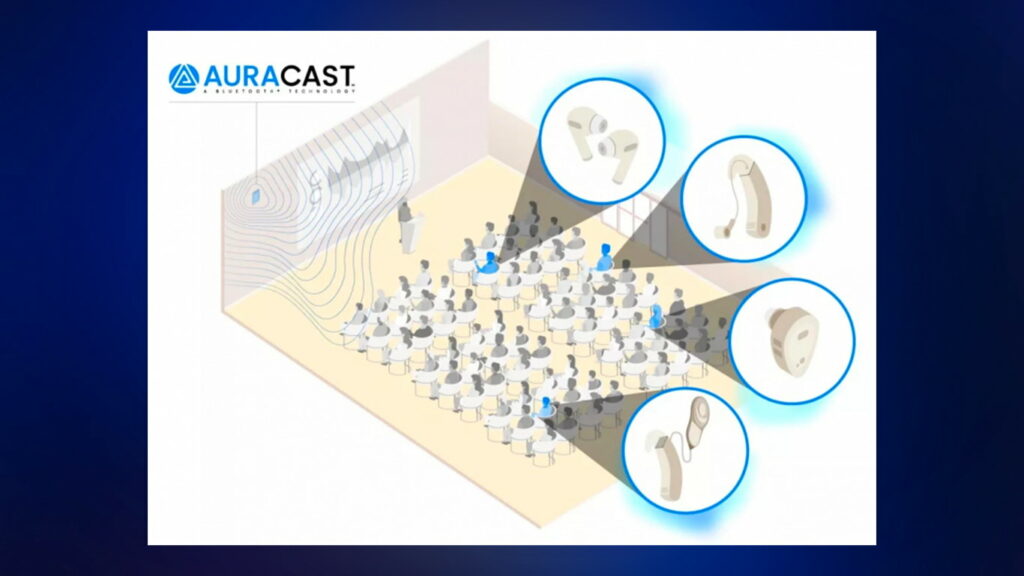 Bluetooth AuraCast