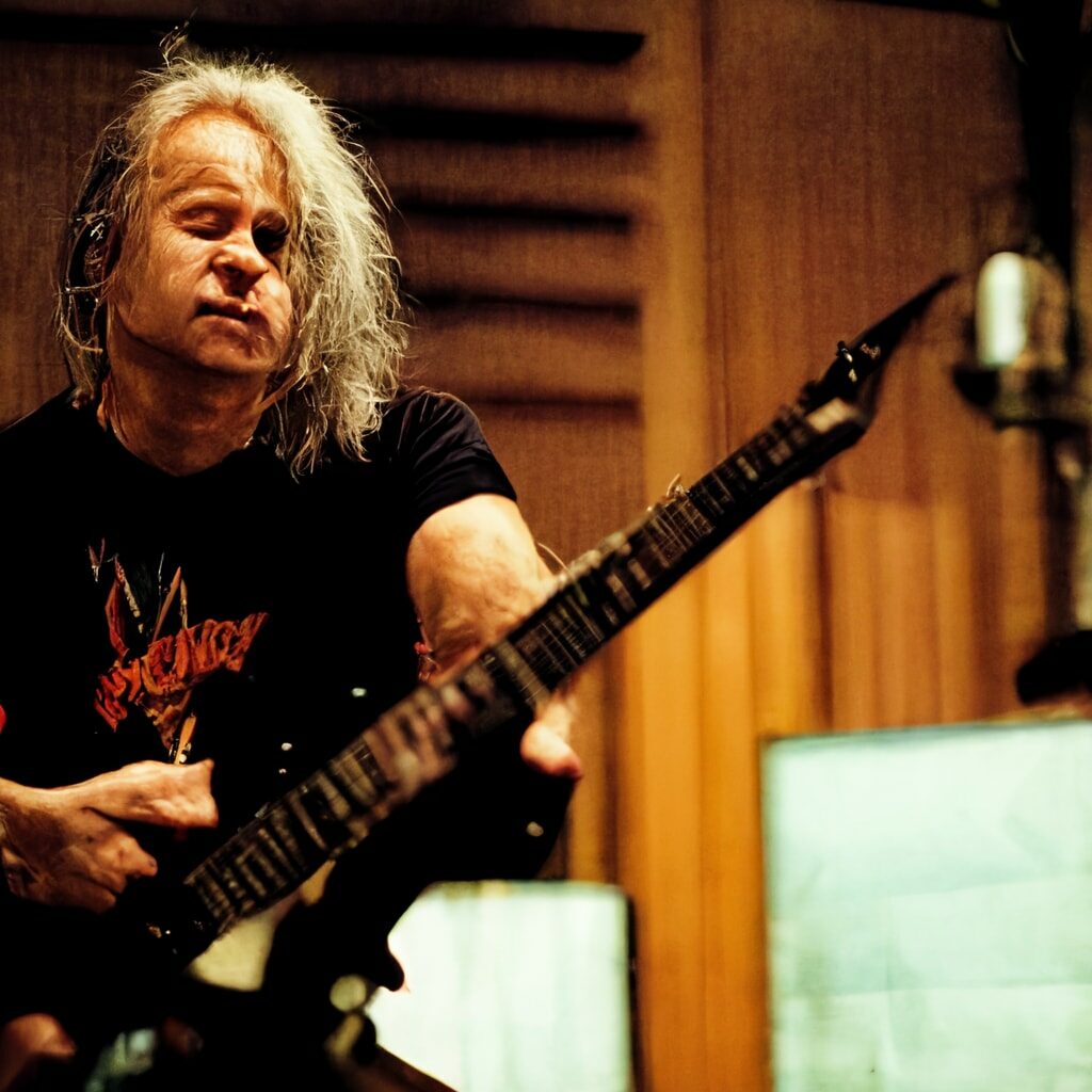 Midjourney Bob Rock Recording Metallica