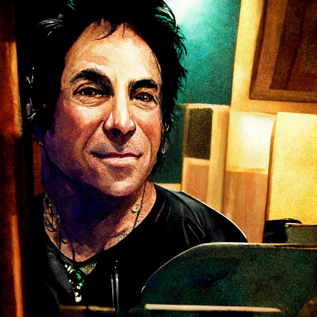 Midjourney Chris Lord-Alge Recording Green Day