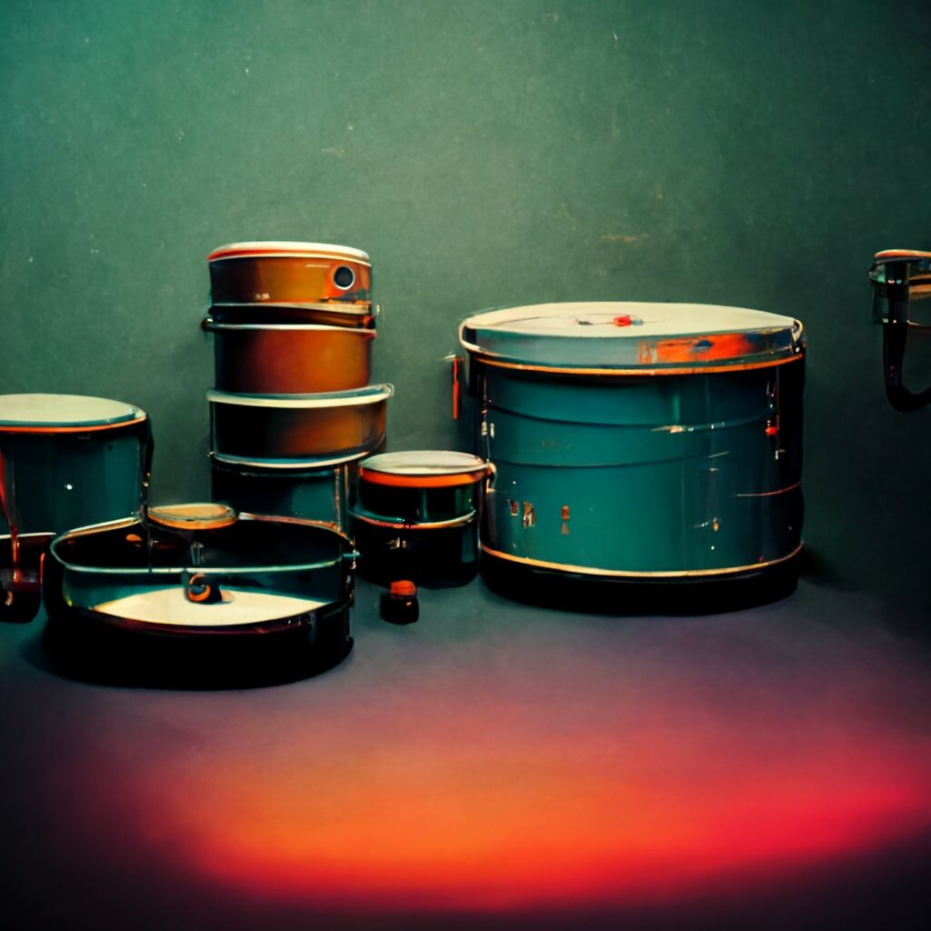 Midjourney Drum kit