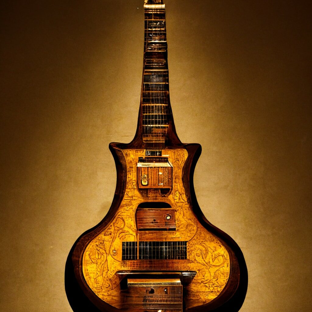 Midjourney Gibson Guitar