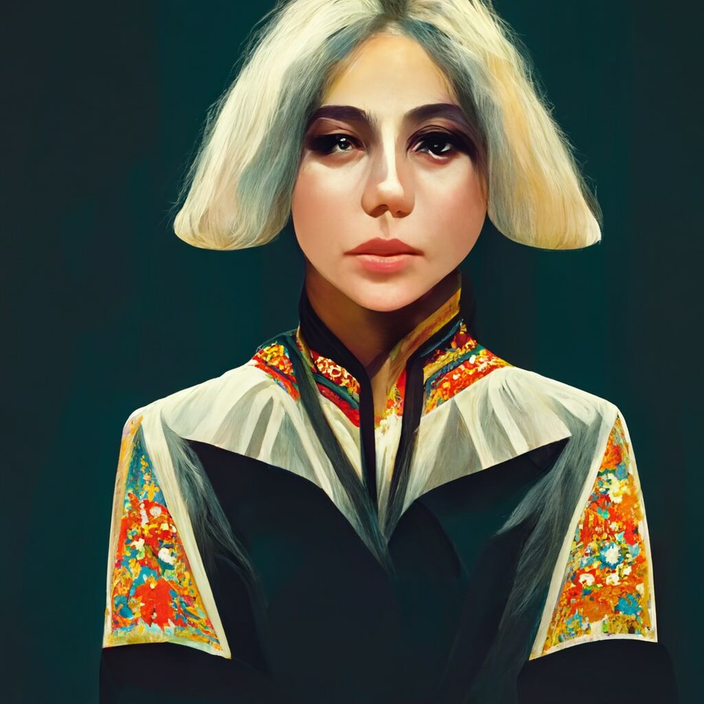 Midjourney Lady Gaga