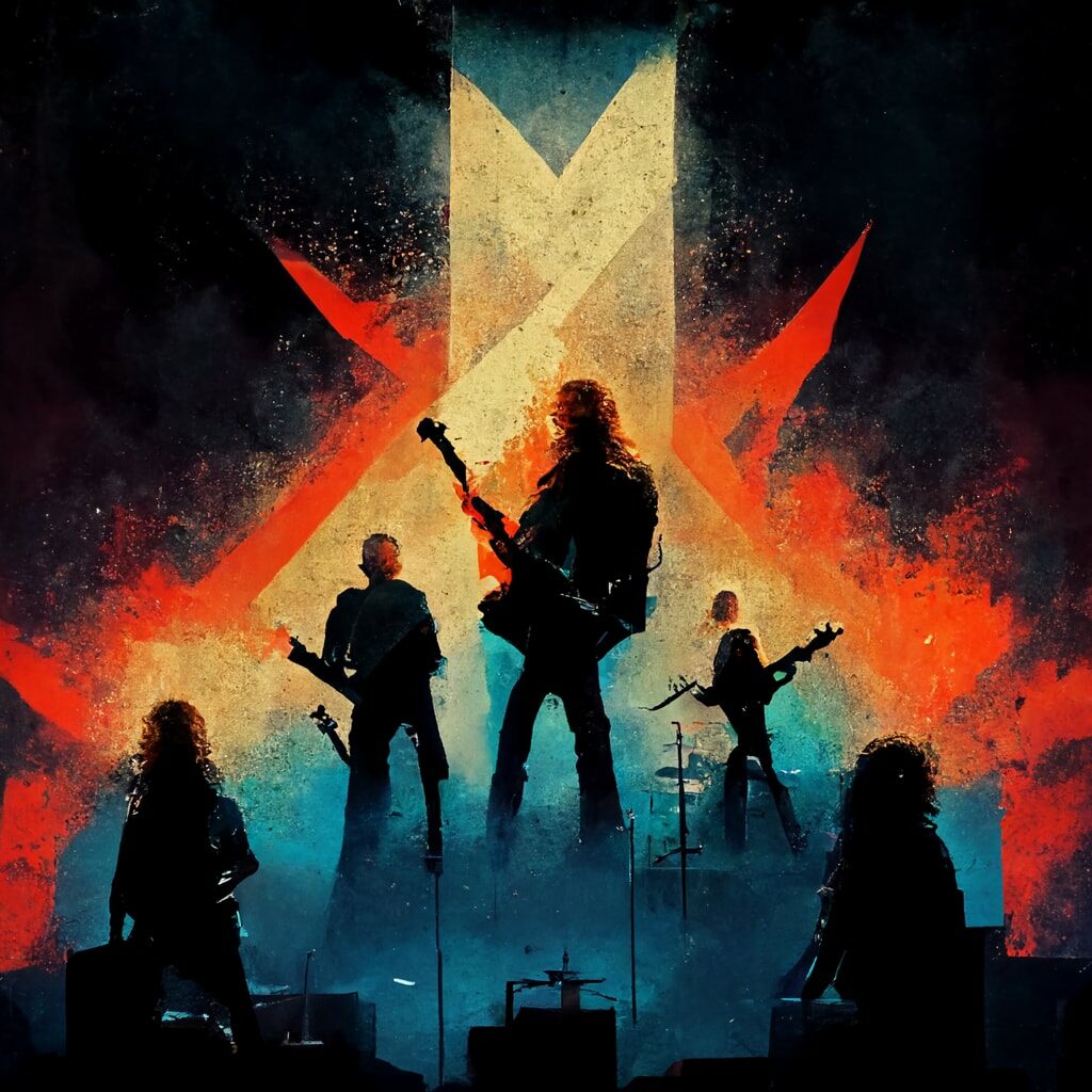 Midjourney Metallica