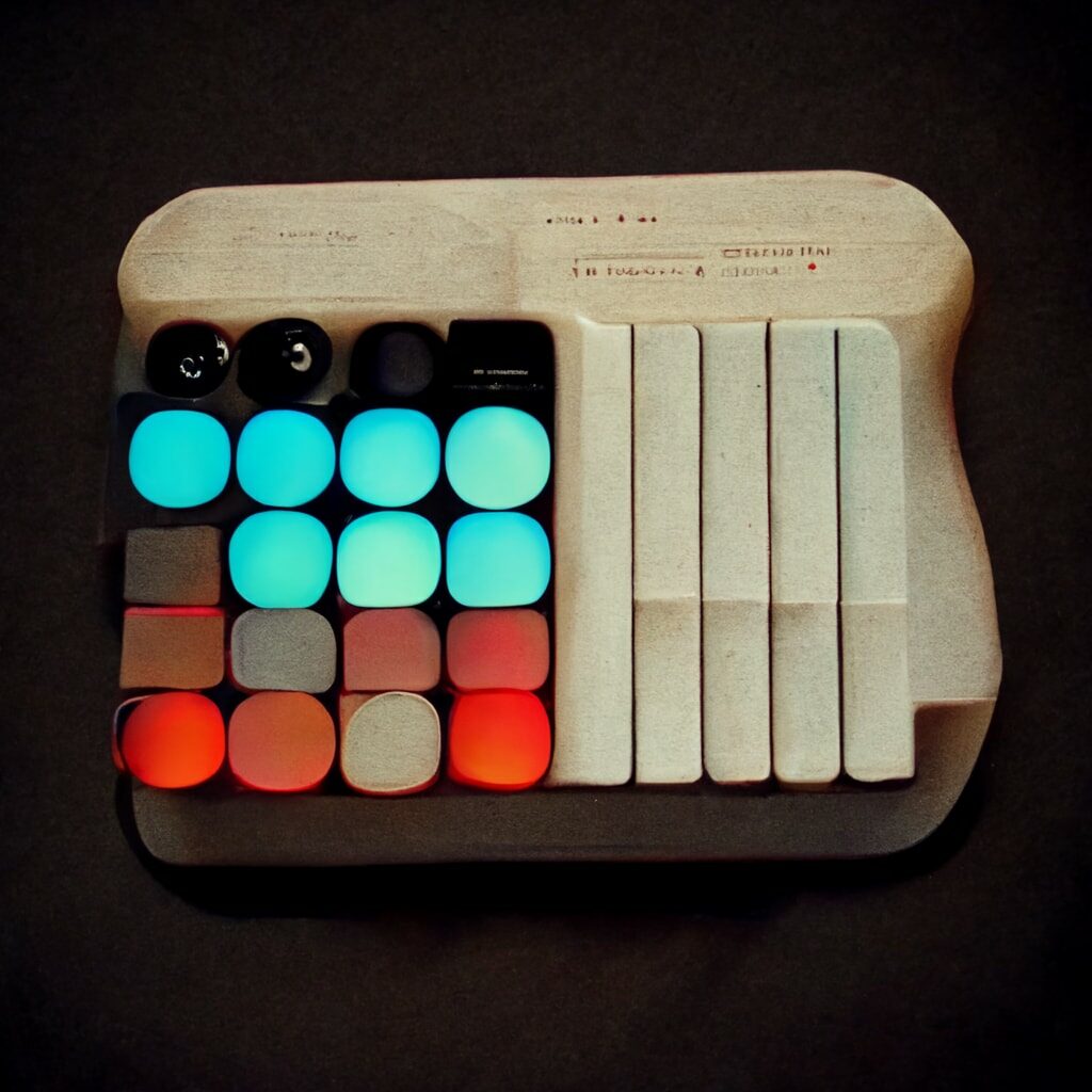 Midjourney MIDI controller