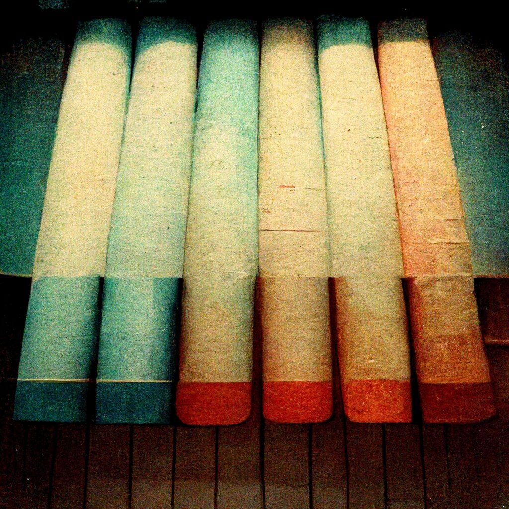 Midjourney Piano Roll