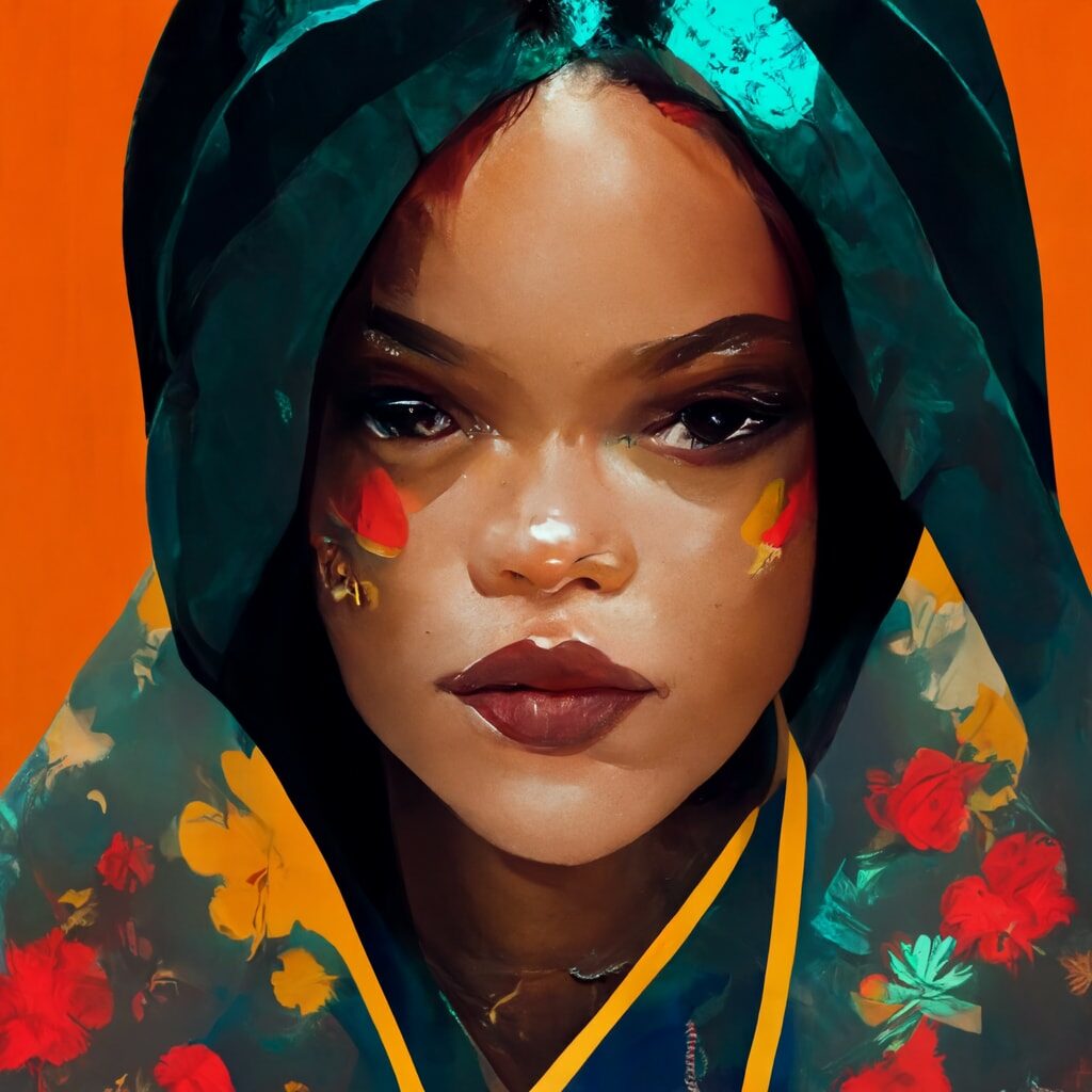 Midjourney Rihanna Matreshka