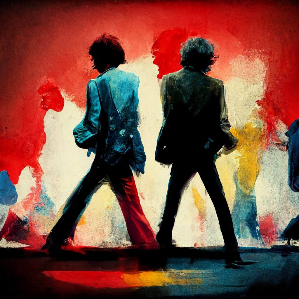 Midjourney Rolling Stones