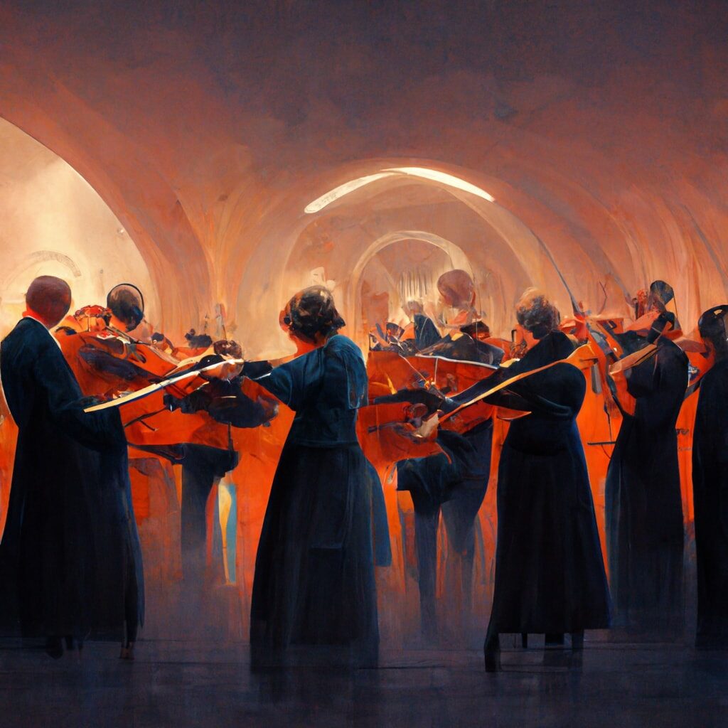 Midjourney Symphonic Orchestra