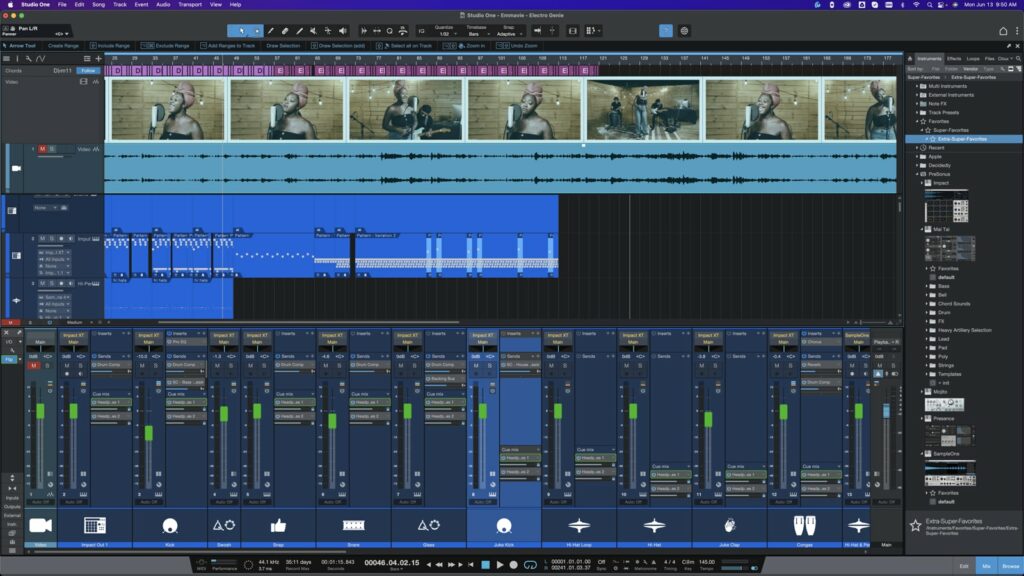 PreSonus Studio One 6 Global Video Track