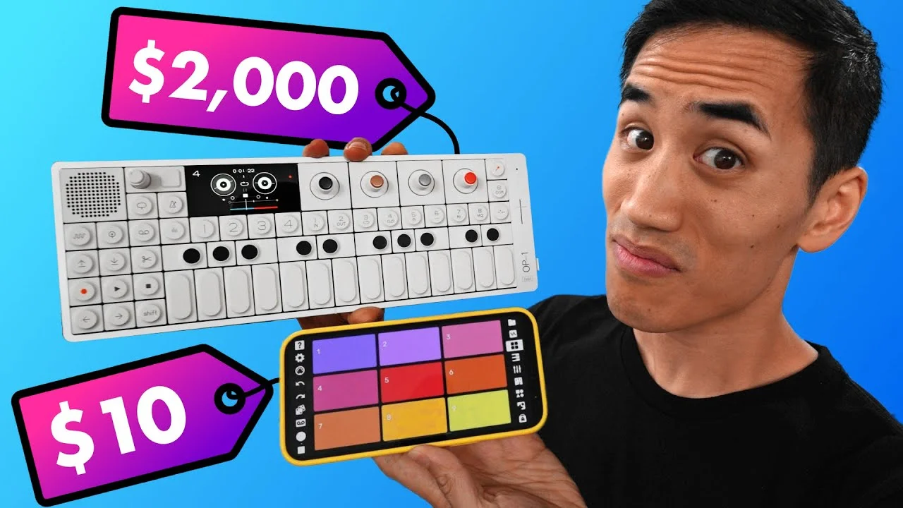 Сравнение OP-1 field и приложения Flip Эндрю Хуан