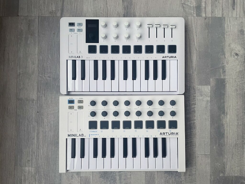 Arturia MiniLab 3 vs MiniLab mkII