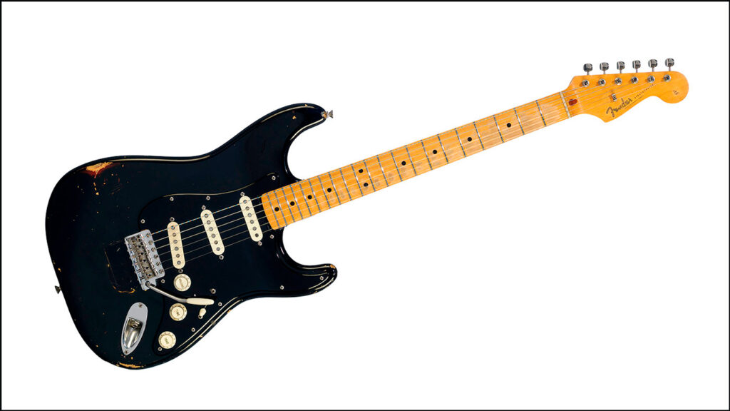 Fender Black Strat David Gilmour Дэвида Гилмора
