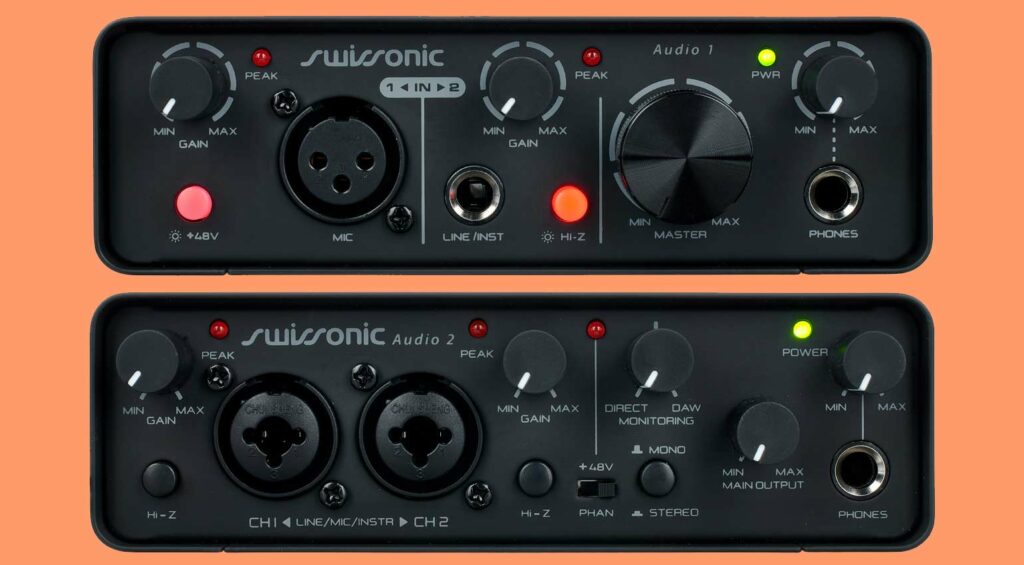 Swissonic Audio 1 Swissonic Audio 2