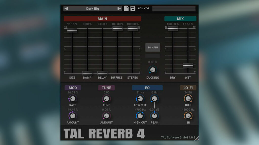 TAL Software TAL-Reverb-4