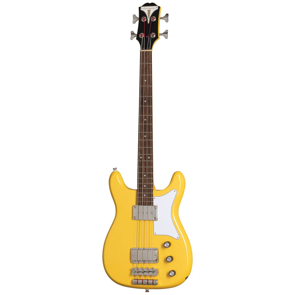 Epiphone Newport Bass Sunset Yellow