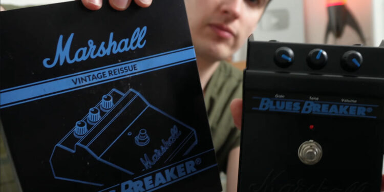 Marshall Blues Breaker Vintage Reissue переиздание педали