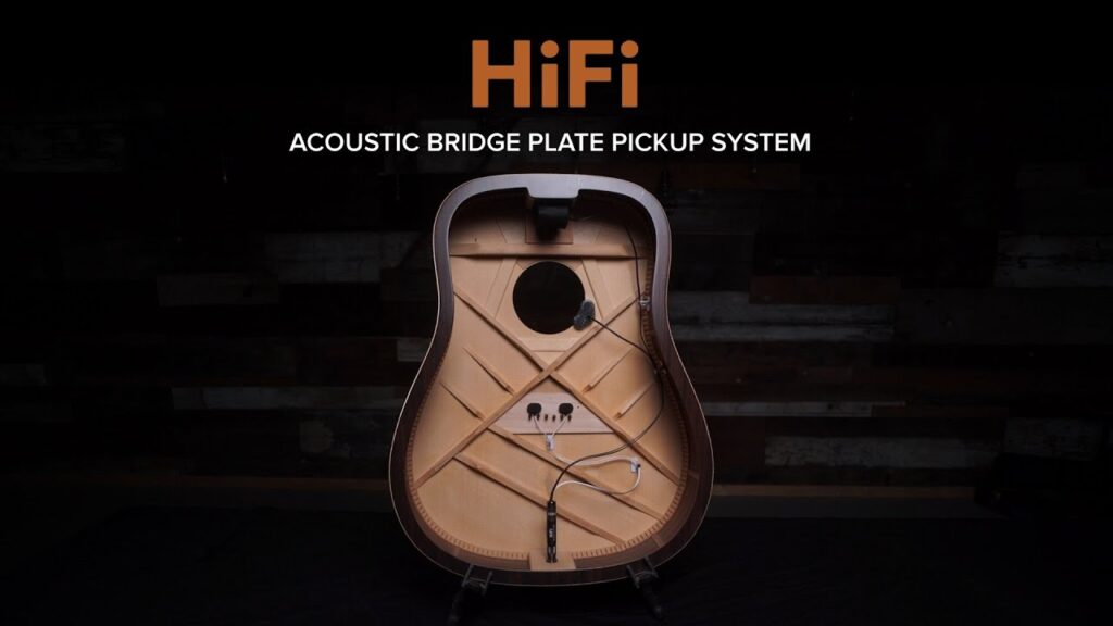 Звукосниматель для акустической гитары LR Baggs HiFi acoustic bridge plate pickup system