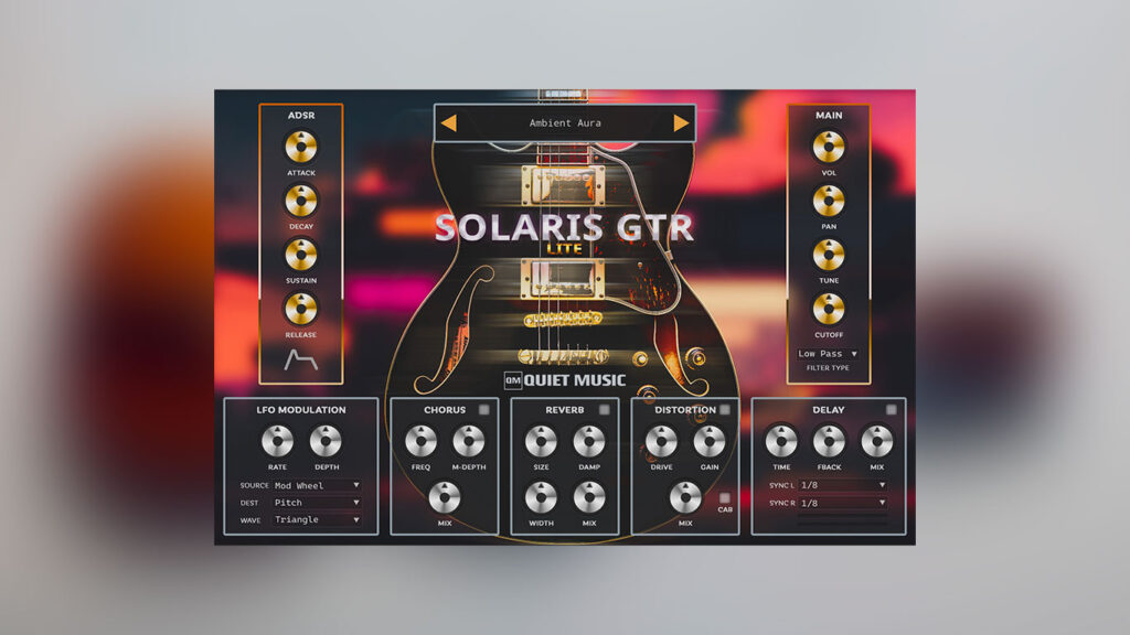 Quiet Music Solaris GTR Lite