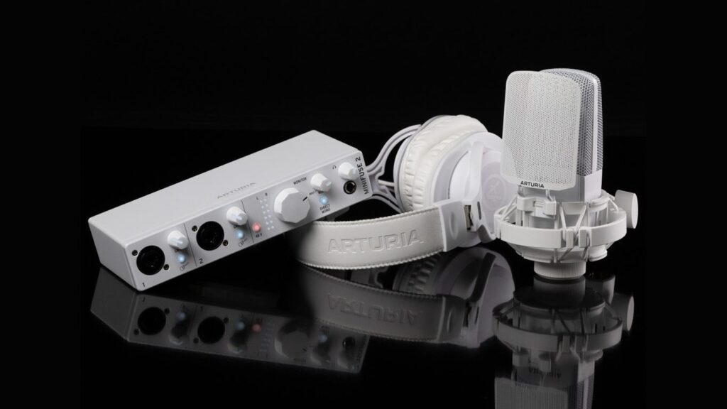 Arturia MiniFuse Recording Pack white