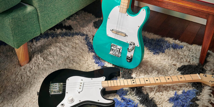 Детские гитары Fender x Loog Stratocaster Telecaster