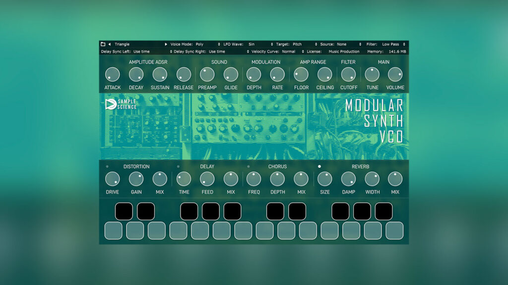 SampleScience Modular Synth VCO