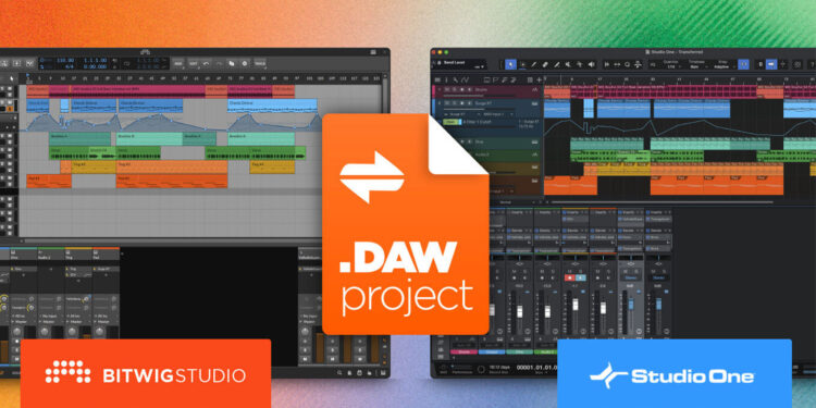 DAWproject Bitwig Studio One