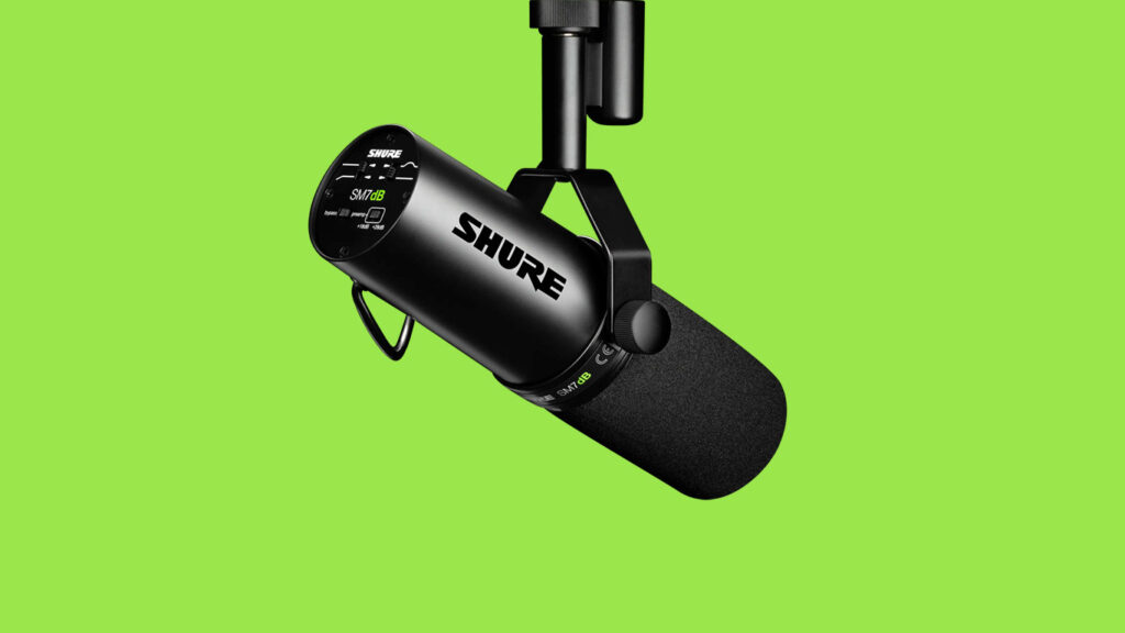 Shure SM7dB - обновленная версия классического Shure SM7B